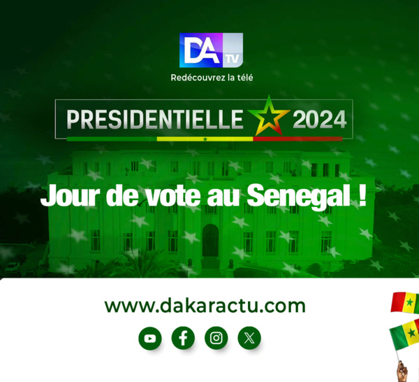 [ 🛑DIRECT  ] EDITION SPECIALE / Présidentielle 2024: Jour de vote au Senegal !