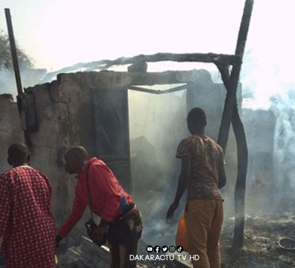 Mbouroucko(Médina Yoro Foula) : Le village de Yahoudar Méta ravagé par un violent incendie...