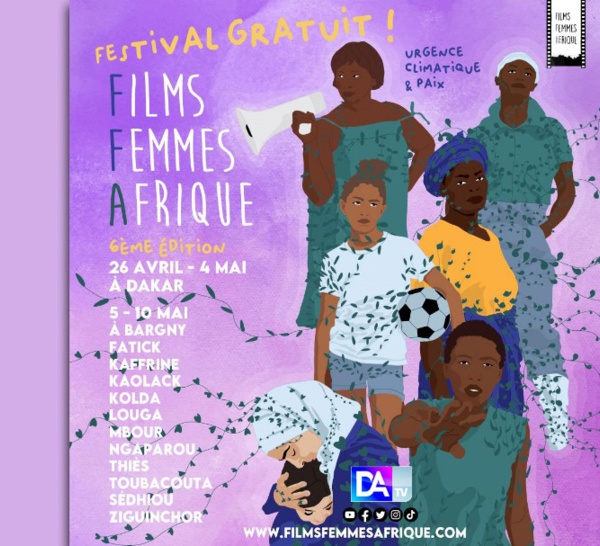 6e Édition du Festival Films Femmes Afrique 2024 : les dates du 26 avril au 10 mai retenues...