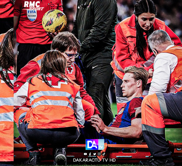 Football : Fin de saison pour Frankie de Jong