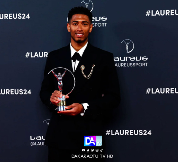 Football : Jude Bellingham remporte le prix Laureus