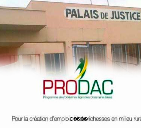 Justice : L’affaire des 29 milliards du PRODAC rejaillit à Sédhiou