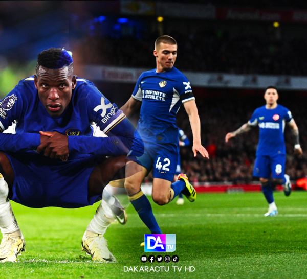 Premier League : Avec une performance décevante de Nicolas Jackson, Arsenal écrase Chelsea