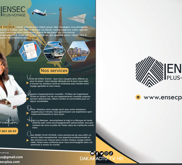 Tourisme : A la découverte d’ENSEC PLUS-VOYAGE
