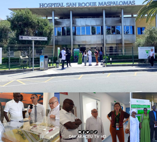 Espagne / Coopération sanitaire : Une mission sénégalaise inspecte les offres de la Grande Canarie pour le tourisme médical