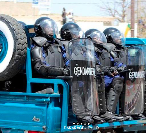 Kaolack :  Un véhicule de la gendarmerie heurte mortellement un jakartaman