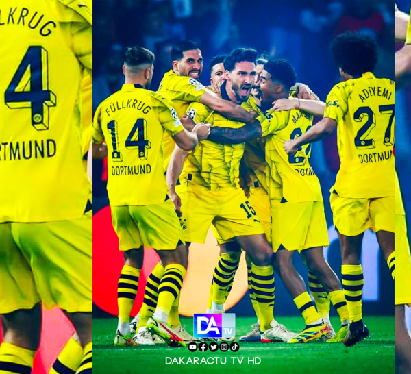 Demi-finale Ligue des champions : Dortmund brise le rêve du PSG !