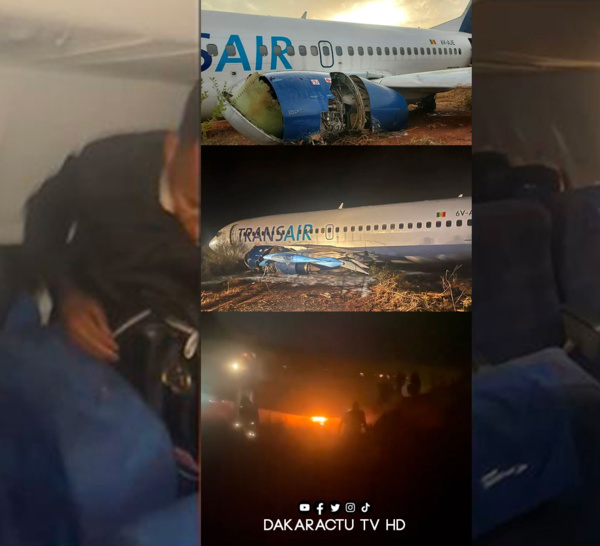 Exclusif ! Un rescapé de la sortie de piste de l’avion de TransAir affrété par Air Sénégal témoigne : « J’ai vu ma vie défiler »