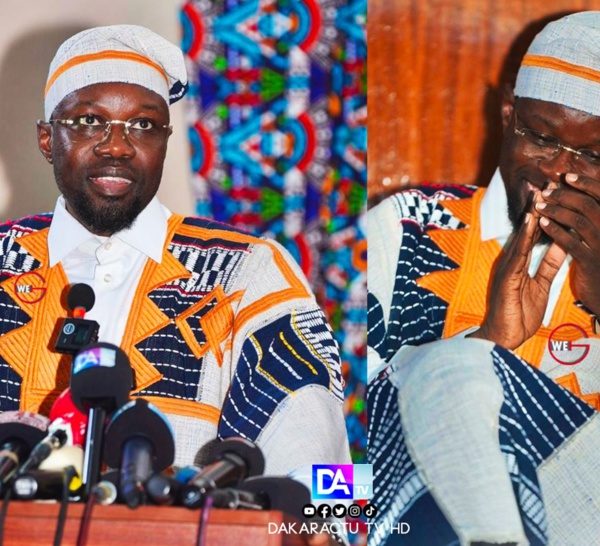 Sonko et sa tenue devant Mélenchon : La symbolique autour du « Nianthio »