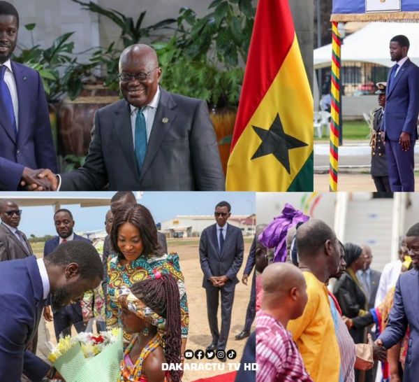 Intégration africaine : Le chef de l’Etat Bassirou Diomaye Faye est arrivé ce vendredi à Accra