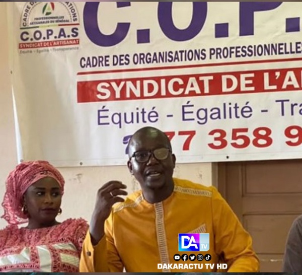 Développement de l’Artisanat:  le COPAS alerte sur les réformes annoncées par le PR Bassirou Diomaye Faye