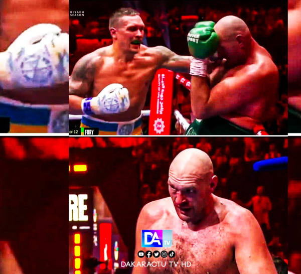 Boxe : Oleksandr Usyk détrône Tyson Fury dans un combat mémorable !