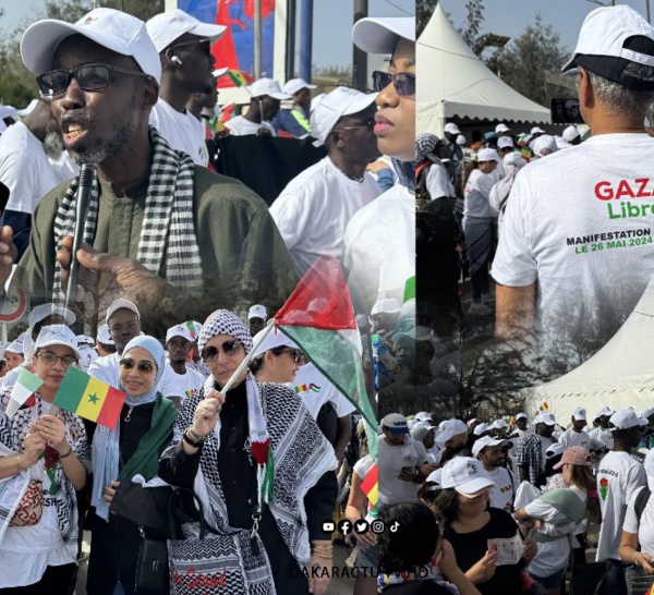 Agression contre le Gaza: La communauté Palestinienne à Dakar initie la grande marche de protestation contre Israël