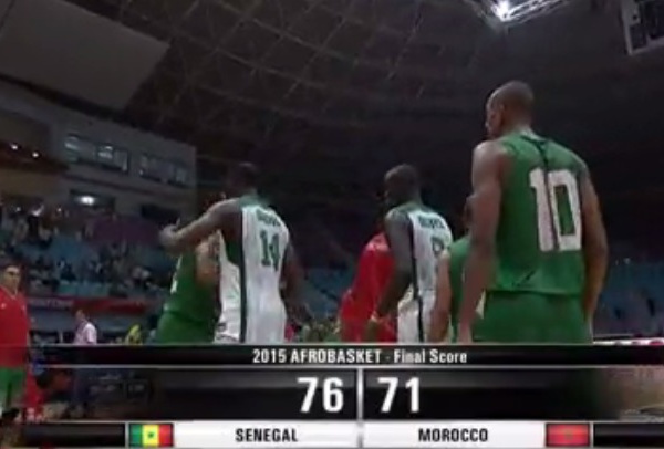 Afro-basket 2015 : Résumé du match Sénégal vs Maroc (video)