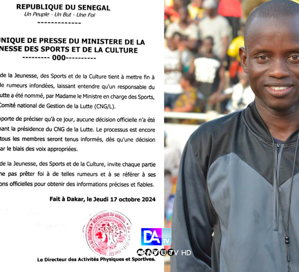 Nomination à la présidence du CNG : le Ministère des Sports dément les rumeurs sur la nomination de l'arbitre Malick Ngom !