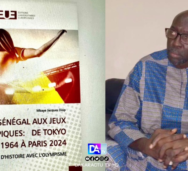 La participation du Sénégal aux JO racontée à travers un livre intitulé  "Sénégal aux Jeux Olympiques : Tokyo 1964 à Paris 2024"