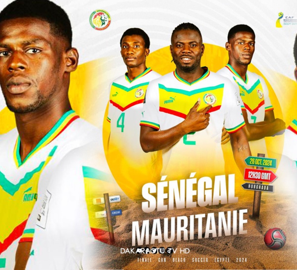 Sénégal vs Mauritanie : Les Lions de la Plage en quête d’un huitième titre !