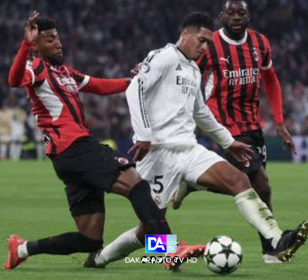 Ligue des champions  : le Real Madrid battu 3-1 à domicile par l'AC Milan