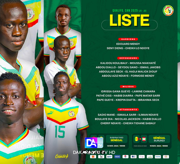 La Tanière se renforce : Pape Thiaw dévoile une liste de 28 Lions pour les chocs contre le Burkina et le Burundi