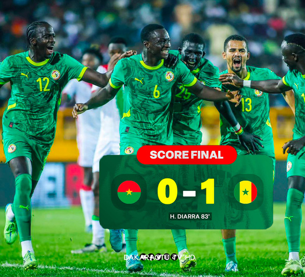 Les Lions Domptent les Étalons  : Le Sénégal Échappe au Piège Burkinabé et s’impose 1-0 dans un match sous tension...Habib Diarra, le Héros Inattendu