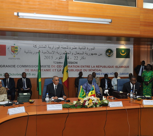 Les images de la clôture de la 12ème session de la Grande Commission mixte de coopération et la signature des accords entre le Sénégal et la Mauritanie