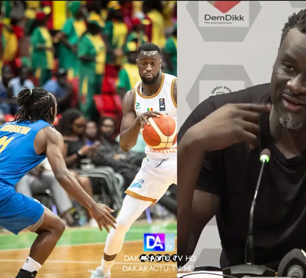 Eliminatoires /Afrobasket 2025: "Aujourd'hui, c'est notre défense qui nous a aidés " (Desagana Diop)
