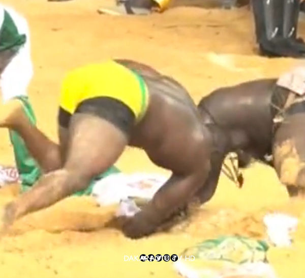 Lutte : Modou Lo bat Siteu par avertissement et conserve son titre de roi des arènes.