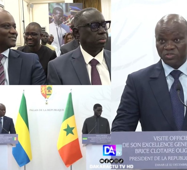 Coopération sénégalo-gabonaise : « Nous avons convenu d'explorer les voies et moyens de rendre chaque jour plus dynamique et plus fructueuse notre coopération » ( Brice Clotaire Oligui Nguema)