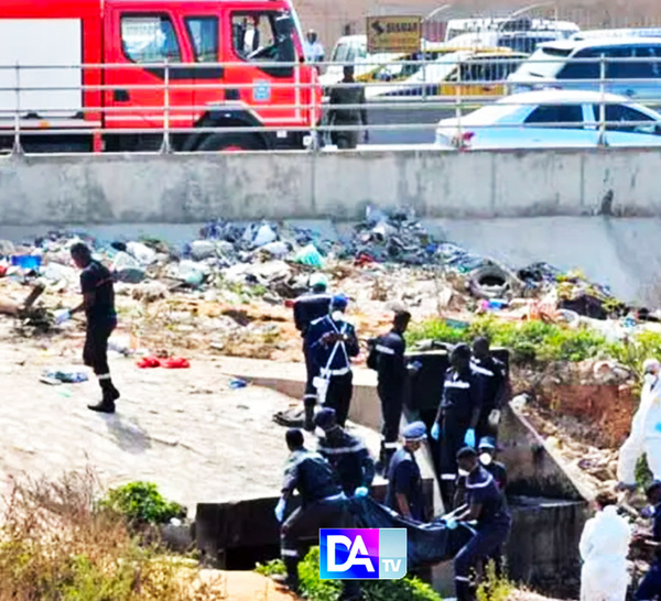 Mystère au canal de Pikine-Nord  : le corps de Serigne Ndiaye retrouvé dans un canal après quatre jours de disparition