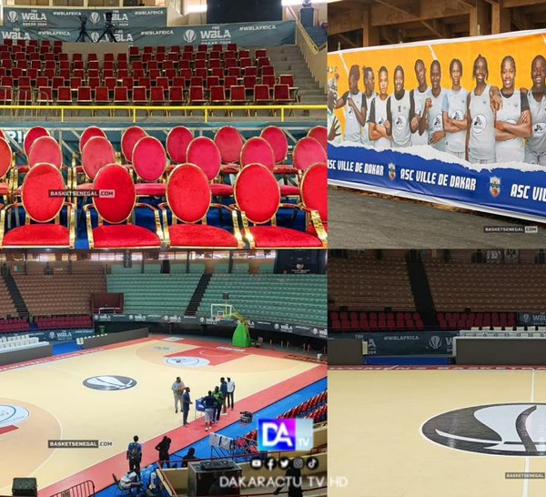 La Ville de Dakar a rénové le Stade Marius Ndiaye pour la Coupe d’Afrique des Clubs de Basketball