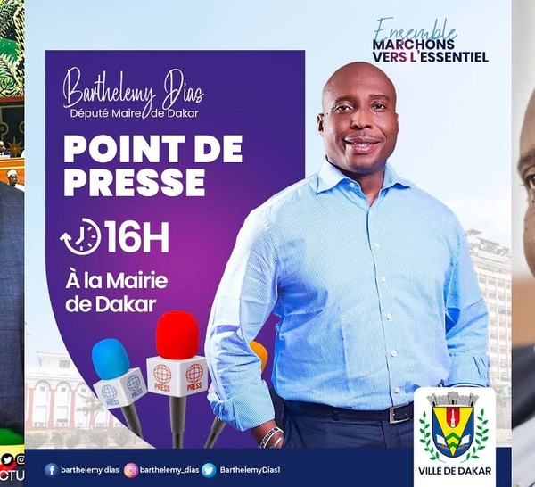 [🔴 DIRECT ] Barthelemy Dias Face à la Presse après sa radiation au Poste de Député