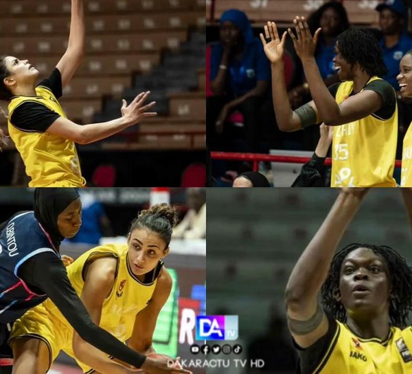 1/4 finale ligue basket Dames: Al Ahly de Dioma Kane et Madjiguène Sène se défait facilement du CNSS (89-36) et file en demi-finale