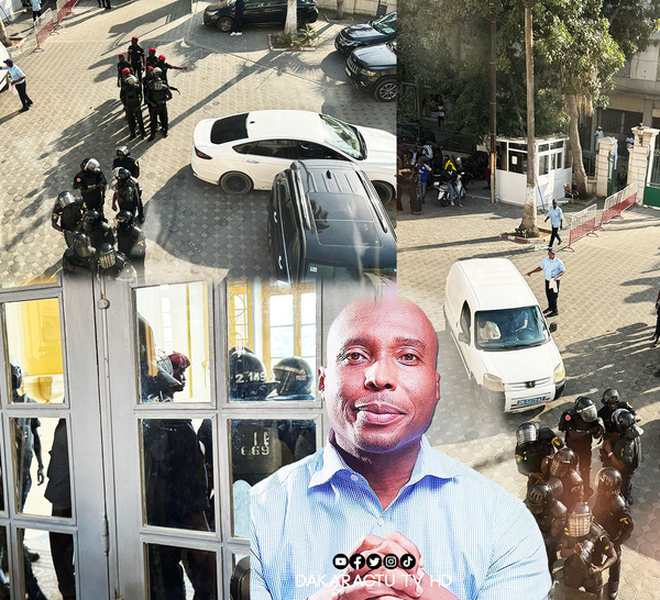 Dernière minute : les forces de l’ordre à l’intérieur de la mairie de Dakar