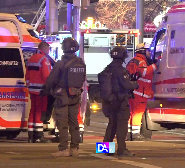 Attaque de Magdebourg: le bilan monte à cinq morts et plus de 200 blessés (autorité régionale)
