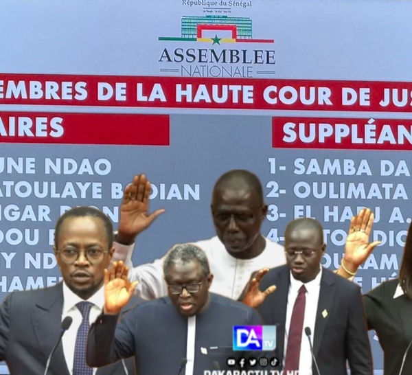 Assemblée Nationale : Les 8 titulaires et 8 suppléants de la Haute Cour de Justice installés