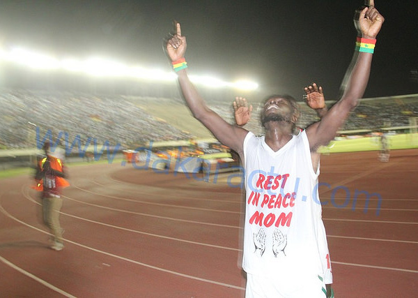 Après avoir marqué, Mame Birame Diouf rend hommage à sa mère décédée lors des bousculades à Mouna