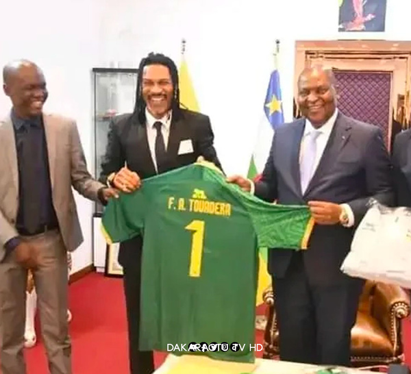Centrafrique: tensions autour de la nomination de Rigobert Song comme sélectionneur