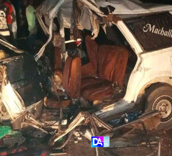 Richard Toll : Un accident de la route fait 4 morts et 2 blessés graves