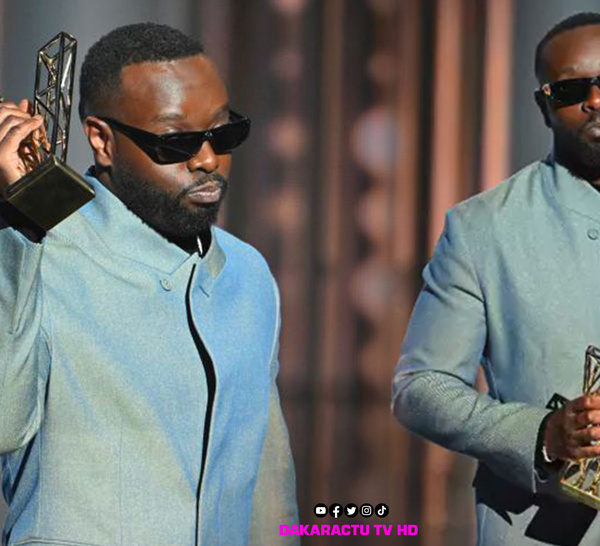 Victoires de la musique: le rappeur et chanteur Gims sacré meilleur artiste masculin