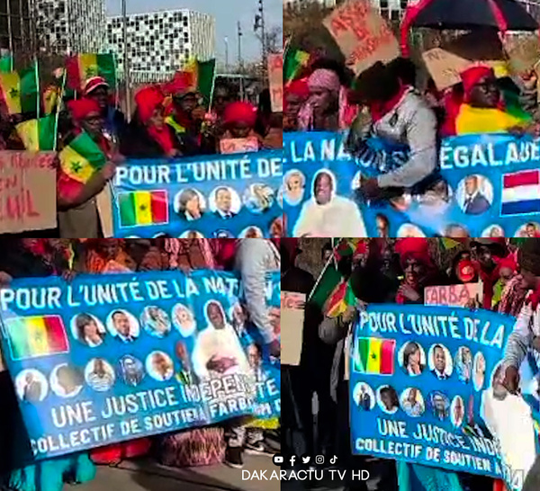 Affaire Farba Ngom devant La Haye : Les militants du député assiègent la Cour et clament son innocence