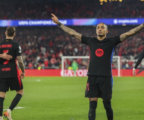 Ligue des champions: le Barça s'impose à Benfica en huitième aller (1-0)