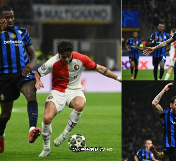 C1: l'Inter élimine Feyenoord et défiera le Bayern Munich en quarts