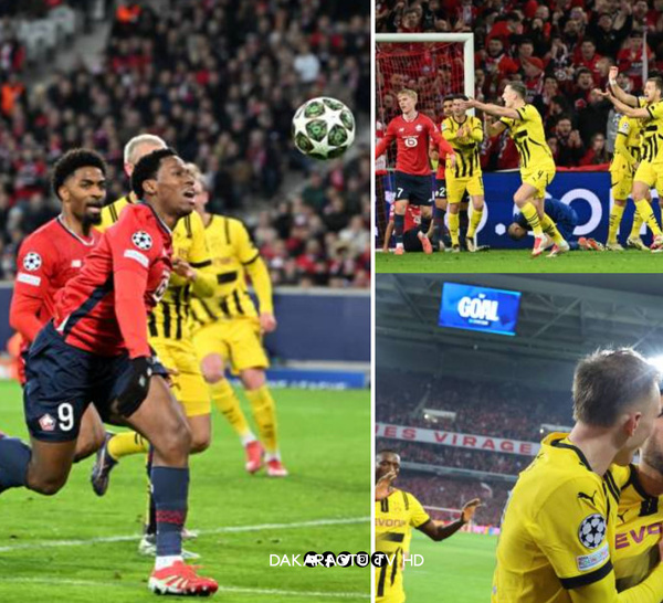 C1: Dortmund élimine Lille (2-1, aller 1-1) et défiera le Barça en quart