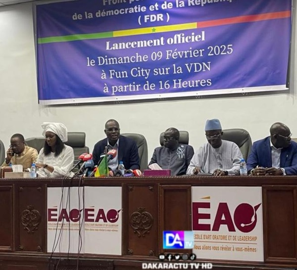 Le FDR alerte sur la situation politique et économique du Sénégal : « Un pays en danger »