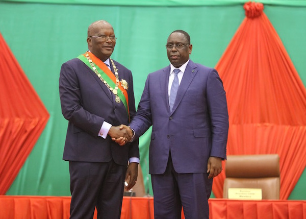 Les images de l'investiture du nouveau président burkinabè Roch Marc Christian Kaboré