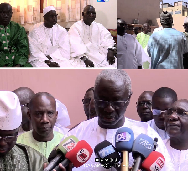 Tivaouane : « Nous avons effectivement partagé avec le marabout nos inquiétudes sur les restrictions des libertés fondamentales » (Amadou Mame Diop).