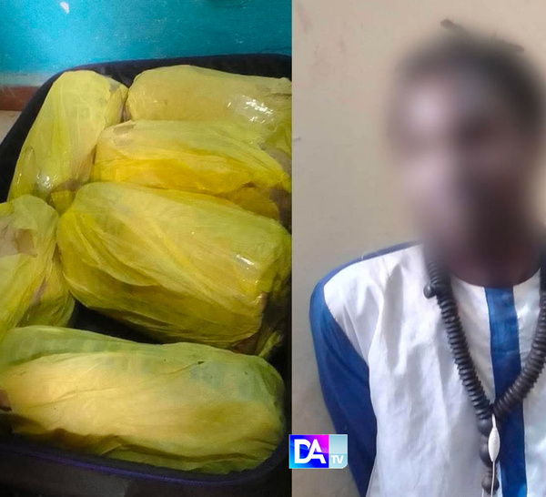 Touba / Fuite ratée à Khaïra : un faux maçon, une valise et 6 kg de chanvre indien