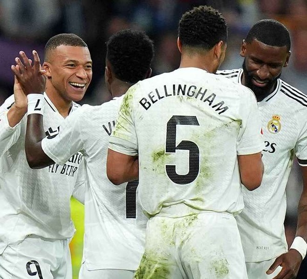 Foot: amende contre trois joueurs du Real Madrid dont Mbappé (UEFA)