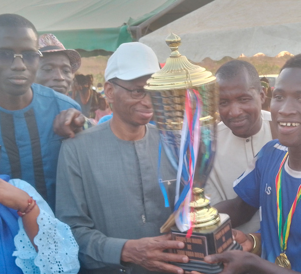 Saré Yoba Diéga (Kolda) : "Nous disons à notre jeunesse de croire en elle, car la région regorge de potentialités..." (Moussa Baldé, parrain de la coupe du maire)