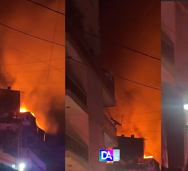 Grave incendie à Sandaga : le marché et des immeubles touchés